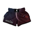 Cosmic Space Print Muay Thai Boxing Shorts