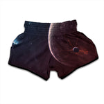 Cosmic Space Print Muay Thai Boxing Shorts