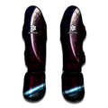 Cosmic Space Print Muay Thai Shin Guards