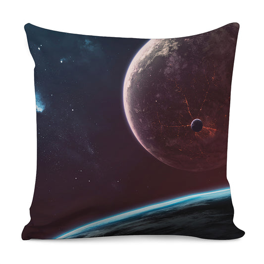 Cosmic Space Print Pillow Cover