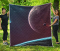 Cosmic Space Print Quilt