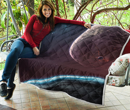 Cosmic Space Print Quilt