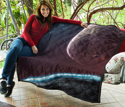 Cosmic Space Print Quilt