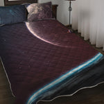 Cosmic Space Print Quilt Bed Set
