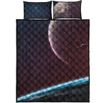 Cosmic Space Print Quilt Bed Set