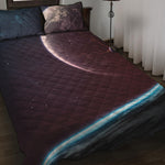 Cosmic Space Print Quilt Bed Set