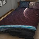 Cosmic Space Print Quilt Bed Set