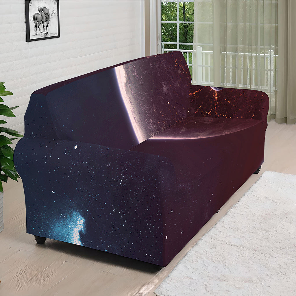 Cosmic Space Print Sofa Cover