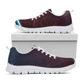 Cosmic Space Print White Running Shoes