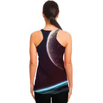 Cosmic Space Print Women's Racerback Tank Top