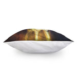 Cosmic Wolf Portrait Print Pillow Cover