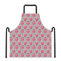 Cotton Candy Striped Pattern Print Apron