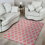 Cotton Candy Striped Pattern Print Area Rug