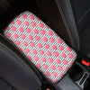 Cotton Candy Striped Pattern Print Car Center Console Cover