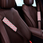 Cotton Candy Striped Pattern Print Car Seat Belt Covers