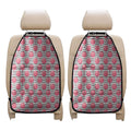 Cotton Candy Striped Pattern Print Car Seat Organizers