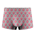 Cotton Candy Striped Pattern Print Men's Boxer Briefs