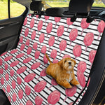 Cotton Candy Striped Pattern Print Pet Car Back Seat Cover