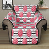 Cotton Candy Striped Pattern Print Recliner Protector