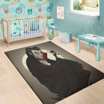 Count Dracula Print Area Rug