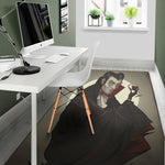 Count Dracula Print Area Rug