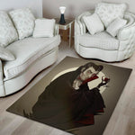 Count Dracula Print Area Rug
