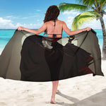 Count Dracula Print Beach Sarong Wrap