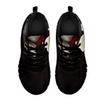 Count Dracula Print Black Sneakers