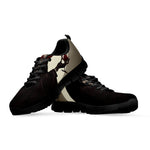 Count Dracula Print Black Sneakers
