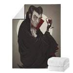 Count Dracula Print Blanket