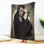 Count Dracula Print Blanket