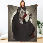 Count Dracula Print Blanket
