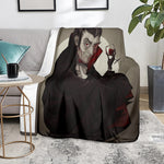 Count Dracula Print Blanket
