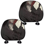 Count Dracula Print Car Headrest Covers