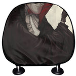 Count Dracula Print Car Headrest Covers