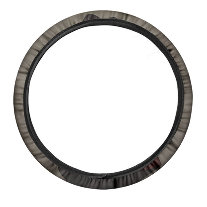 Count Dracula Print Car Steering Wheel Cover