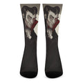 Count Dracula Print Crew Socks