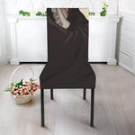 Count Dracula Print Dining Chair Slipcover