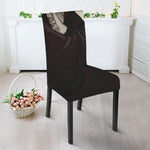 Count Dracula Print Dining Chair Slipcover