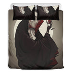 Count Dracula Print Duvet Cover Bedding Set