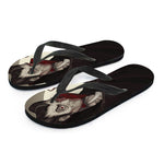 Count Dracula Print Flip Flops