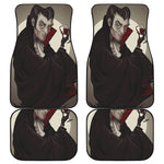 Count Dracula Print Front and Back Car Floor Mats