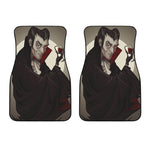 Count Dracula Print Front Car Floor Mats