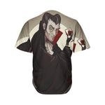 Count Dracula Print Men's Baseball Jersey