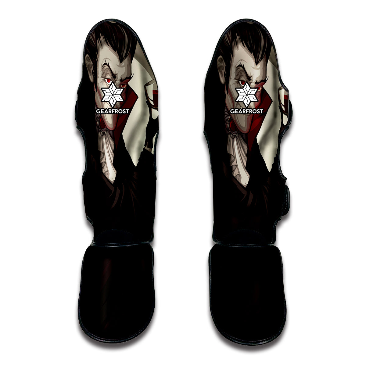 Count Dracula Print Muay Thai Shin Guard