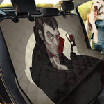 Count Dracula Print Pet Car Back Seat Cover