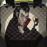 Count Dracula Print Pet Car Back Seat Cover