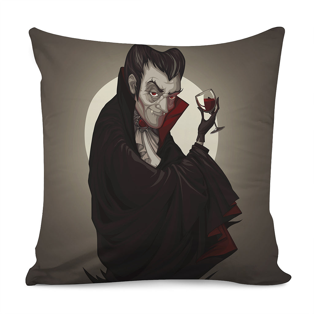 Count Dracula Print Pillow Cover