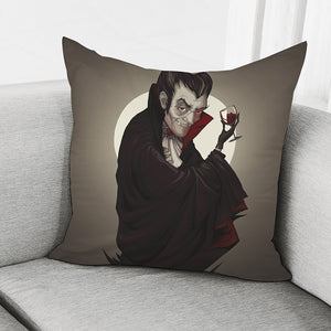 Count Dracula Print Pillow Cover