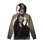 Count Dracula Print Pullover Hoodie